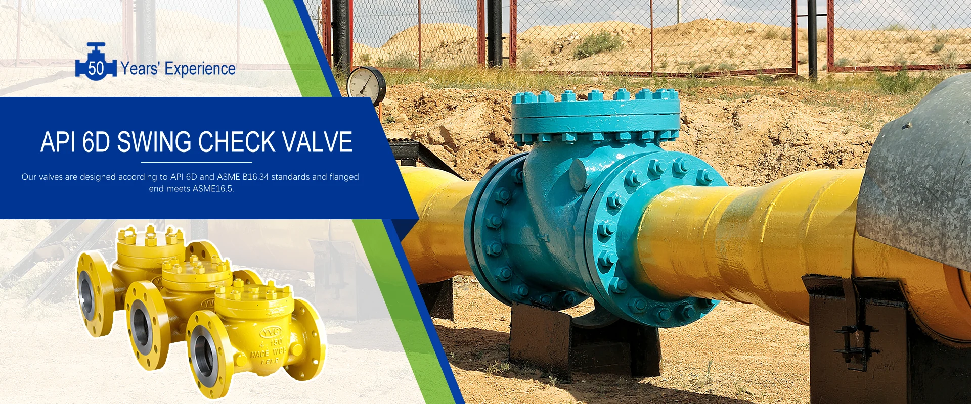 API 6D Swing Check Valve Produsen