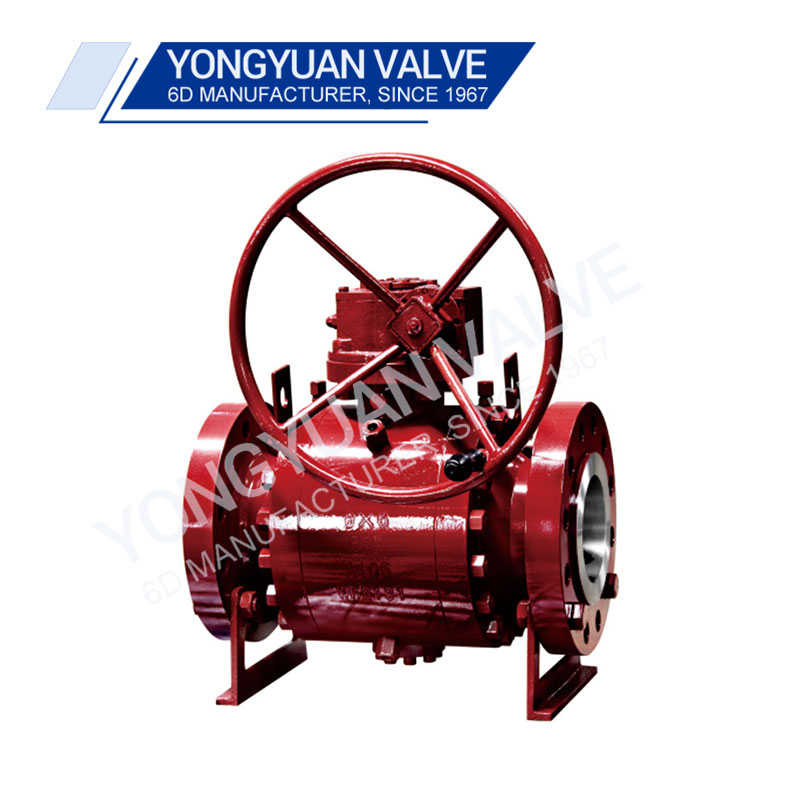 Forged Steel Trunnion Dipasang Ball Valve